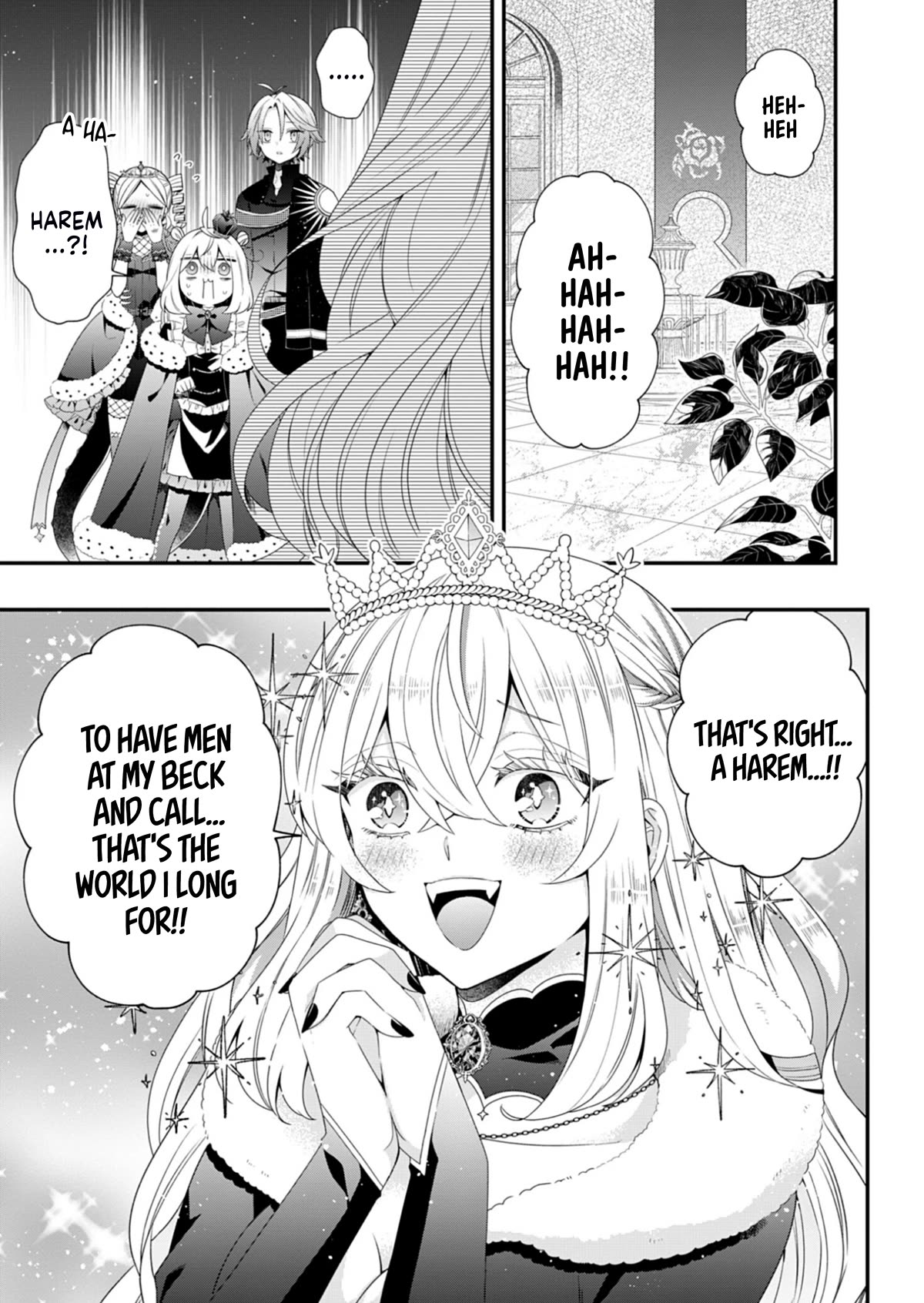 The Old Man That Was Reincarnated as a Young Girl in the Demon World Wants to Become the Demon Lord for the Sake of Peace Chapter 9 page 4 - Chapter 9: The Caged Paradise of Carnal Lust