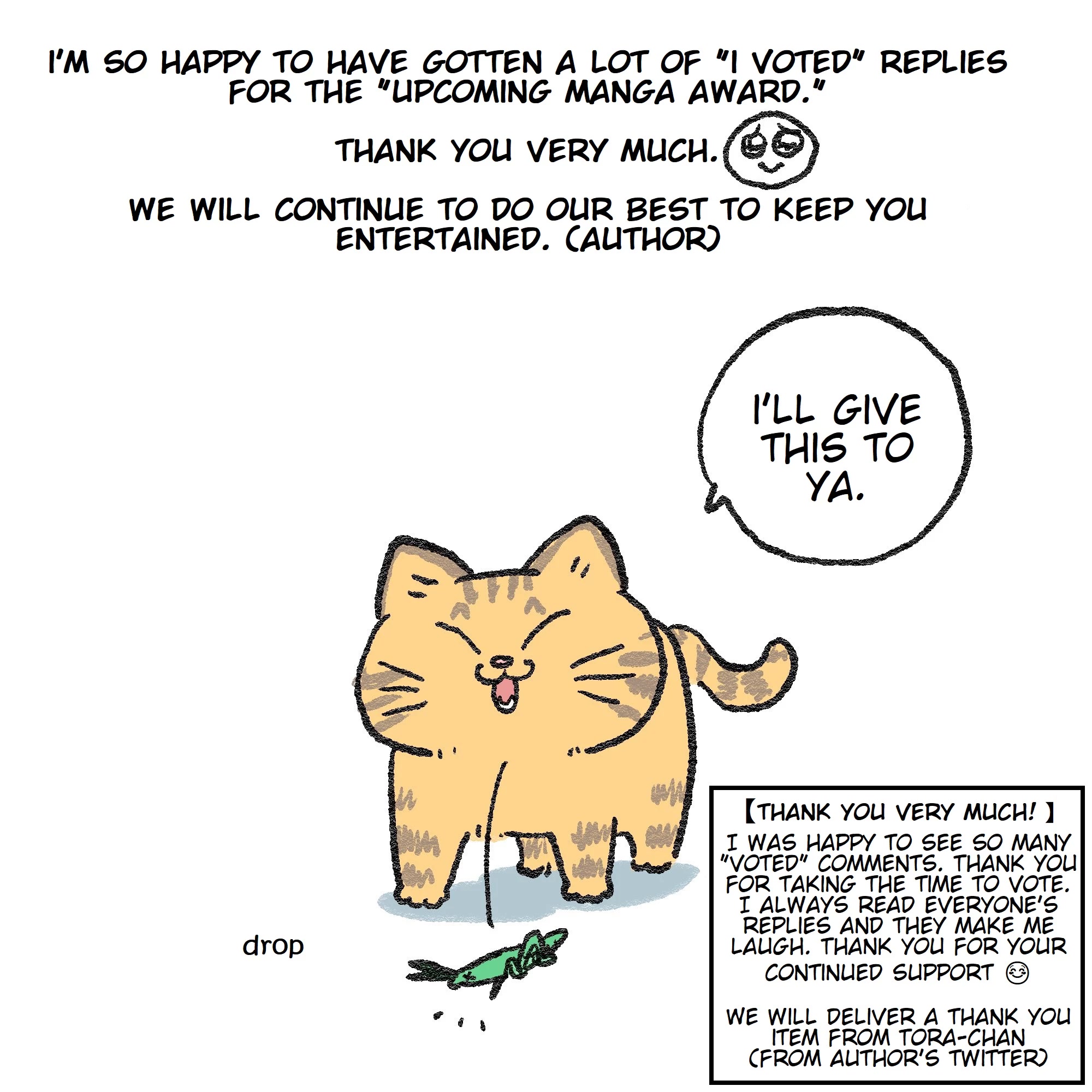 The Old Man Who Was Reincarnated As A Cat Chapter 155.5 page 7 - Chapter 155.5: Twitter Extras