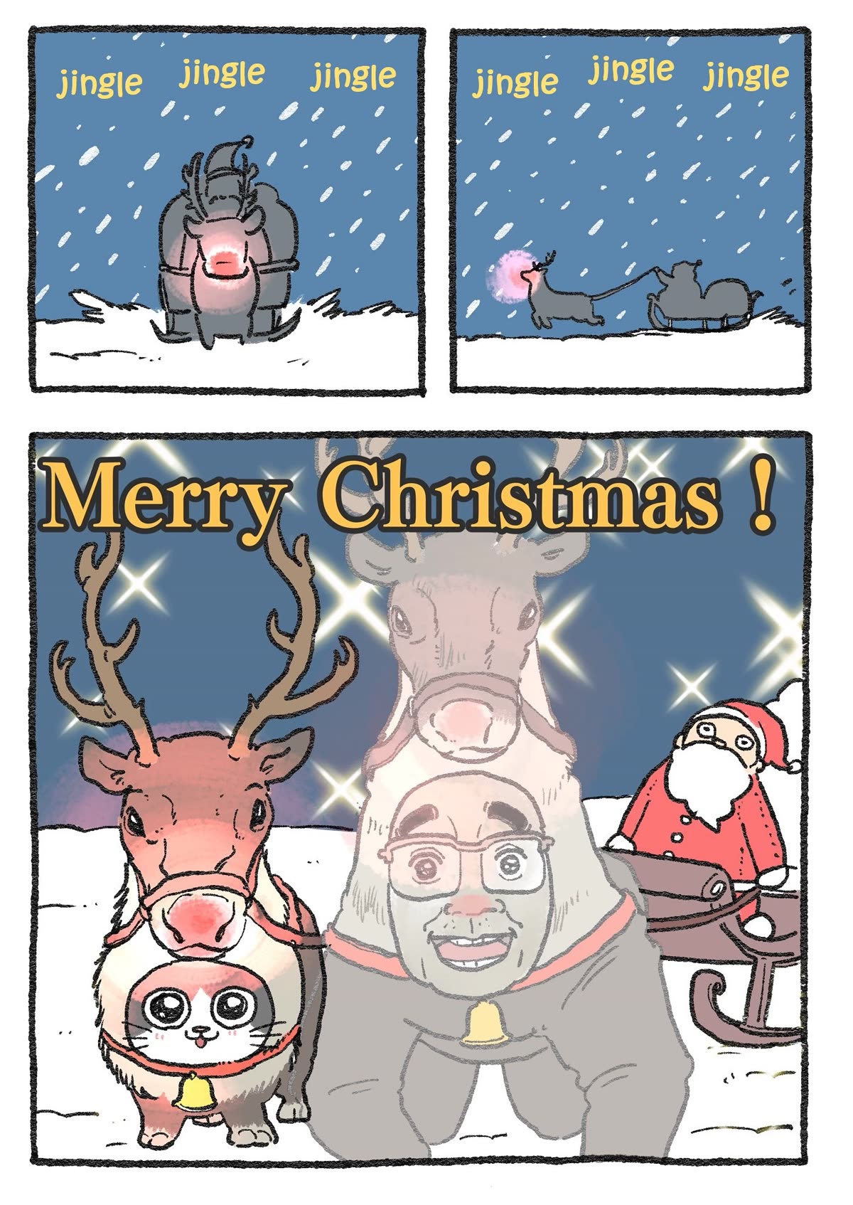 The Old Man Who Was Reincarnated As A Cat Chapter 322.5 page 1 - Chapter 322.5: Merry Christmas