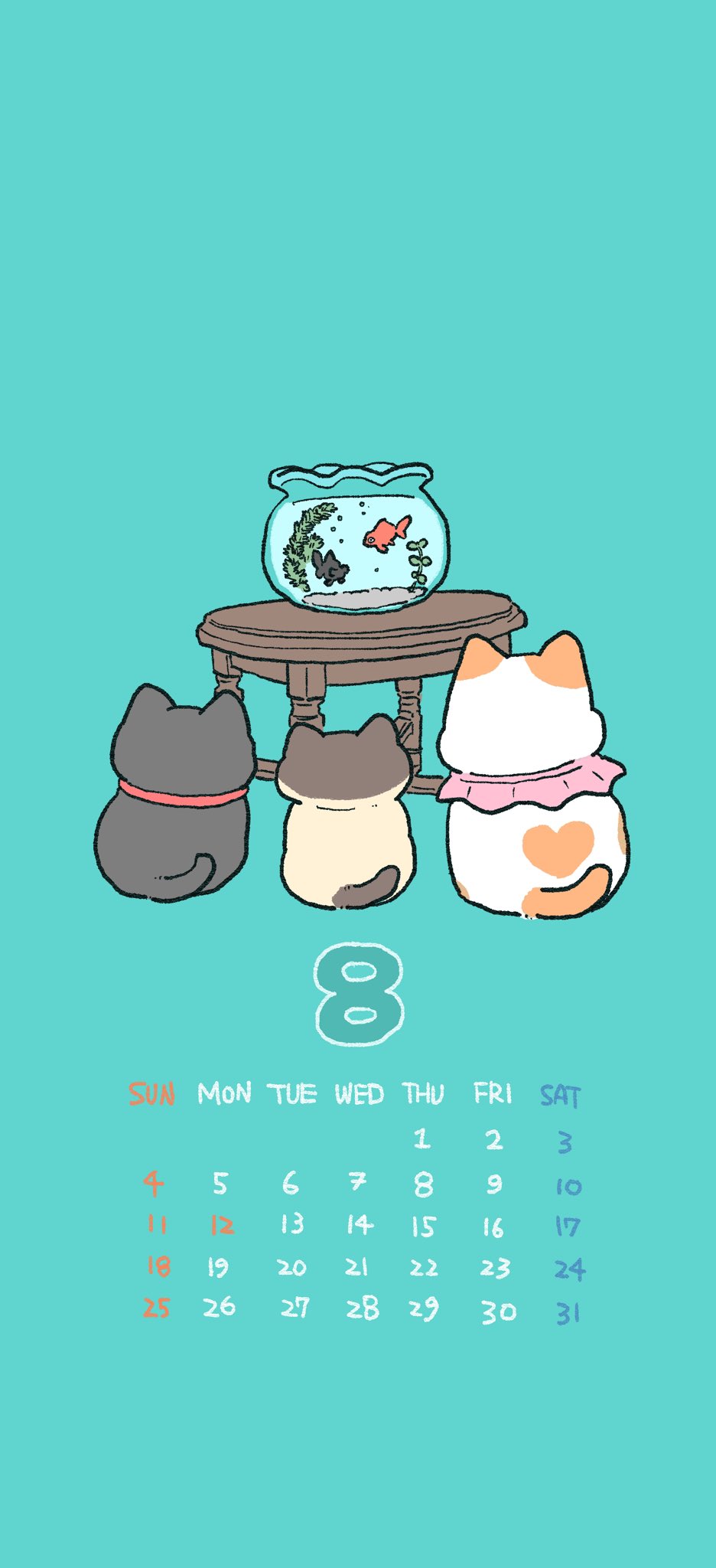 The Old Man Who Was Reincarnated As A Cat Chapter 515.5 page 1 - Chapter 515.5: August Calendar