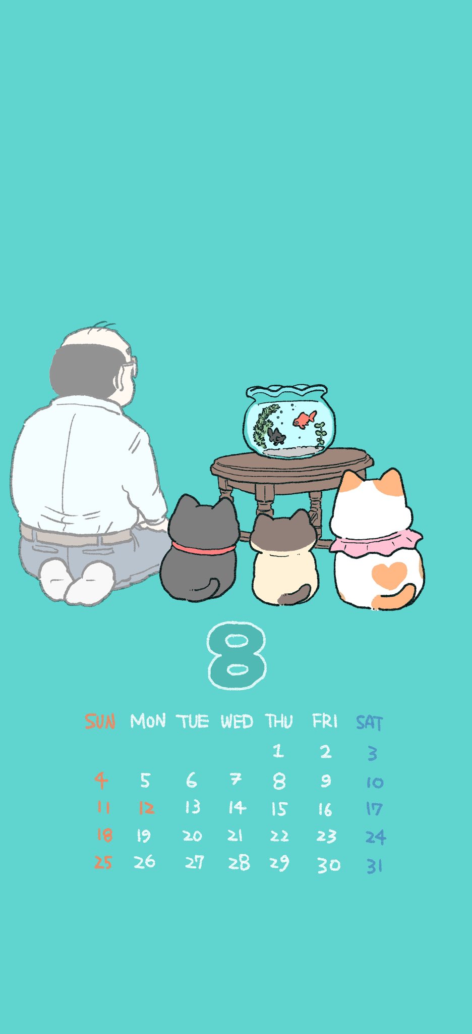 The Old Man Who Was Reincarnated As A Cat Chapter 515.5 page 2 - Chapter 515.5: August Calendar