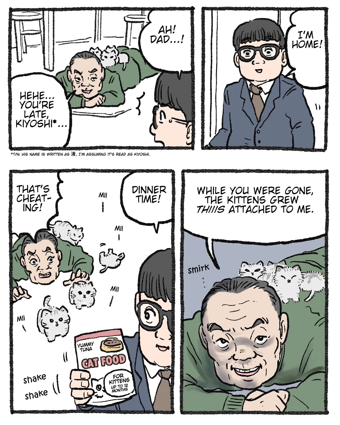 The Old Man Who Was Reincarnated As A Cat Chapter 593.5 page 1 - Chapter 593.5
