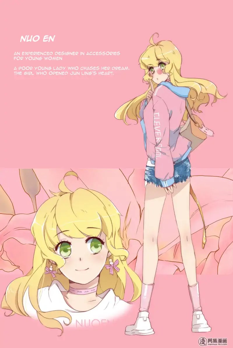 The One I Yearn For Chapter 0 page 6 - Chapter Prologue and Character Design