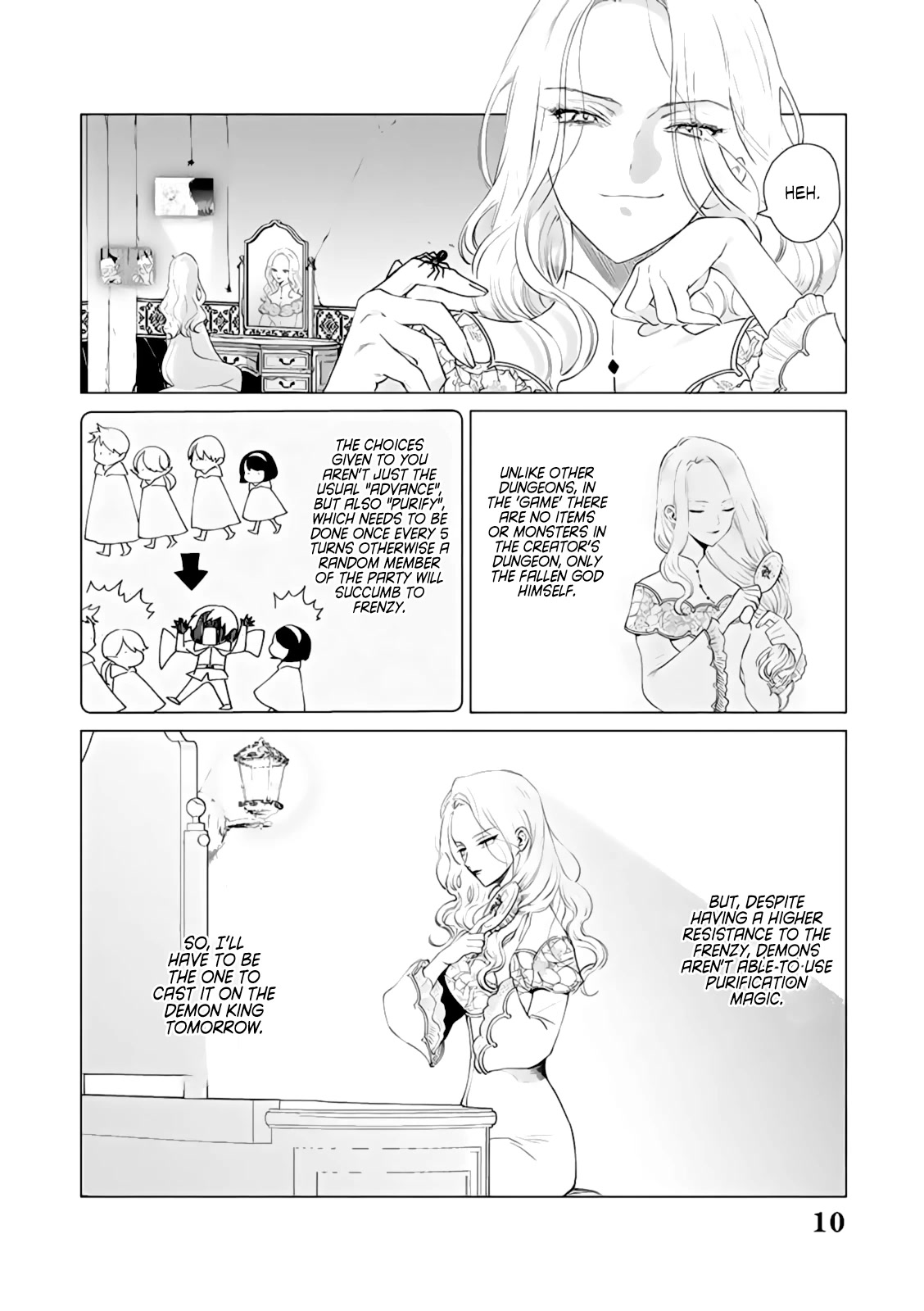The One Within the Villainess Chapter 10 page 10 - Chapter 10: The Villainess Smiles