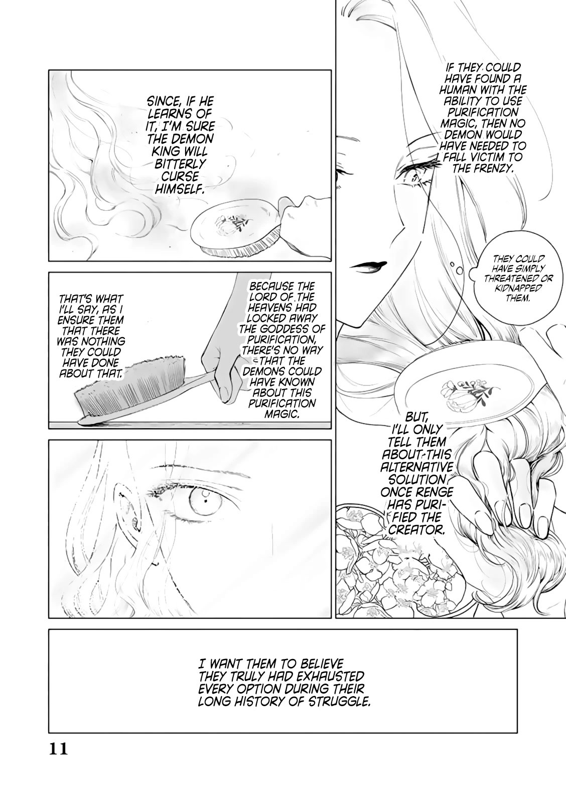The One Within the Villainess Chapter 10 page 11 - Chapter 10: The Villainess Smiles