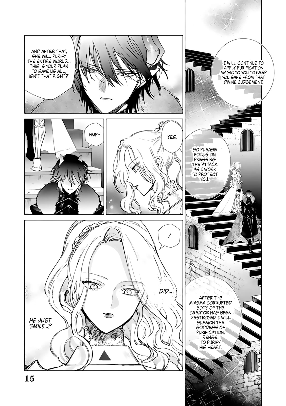 The One Within the Villainess Chapter 10 page 15 - Chapter 10: The Villainess Smiles