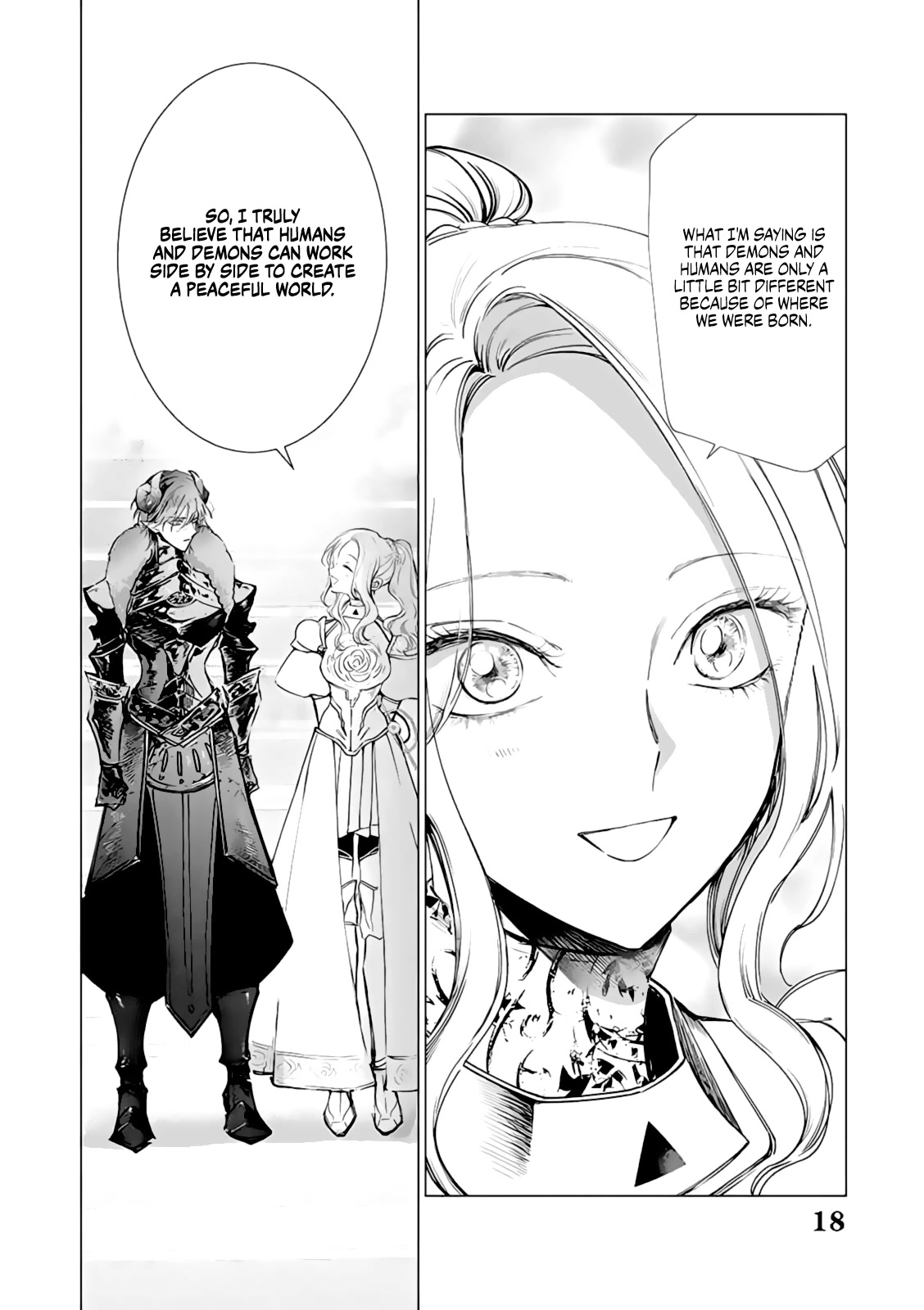 The One Within the Villainess Chapter 10 page 18 - Chapter 10: The Villainess Smiles