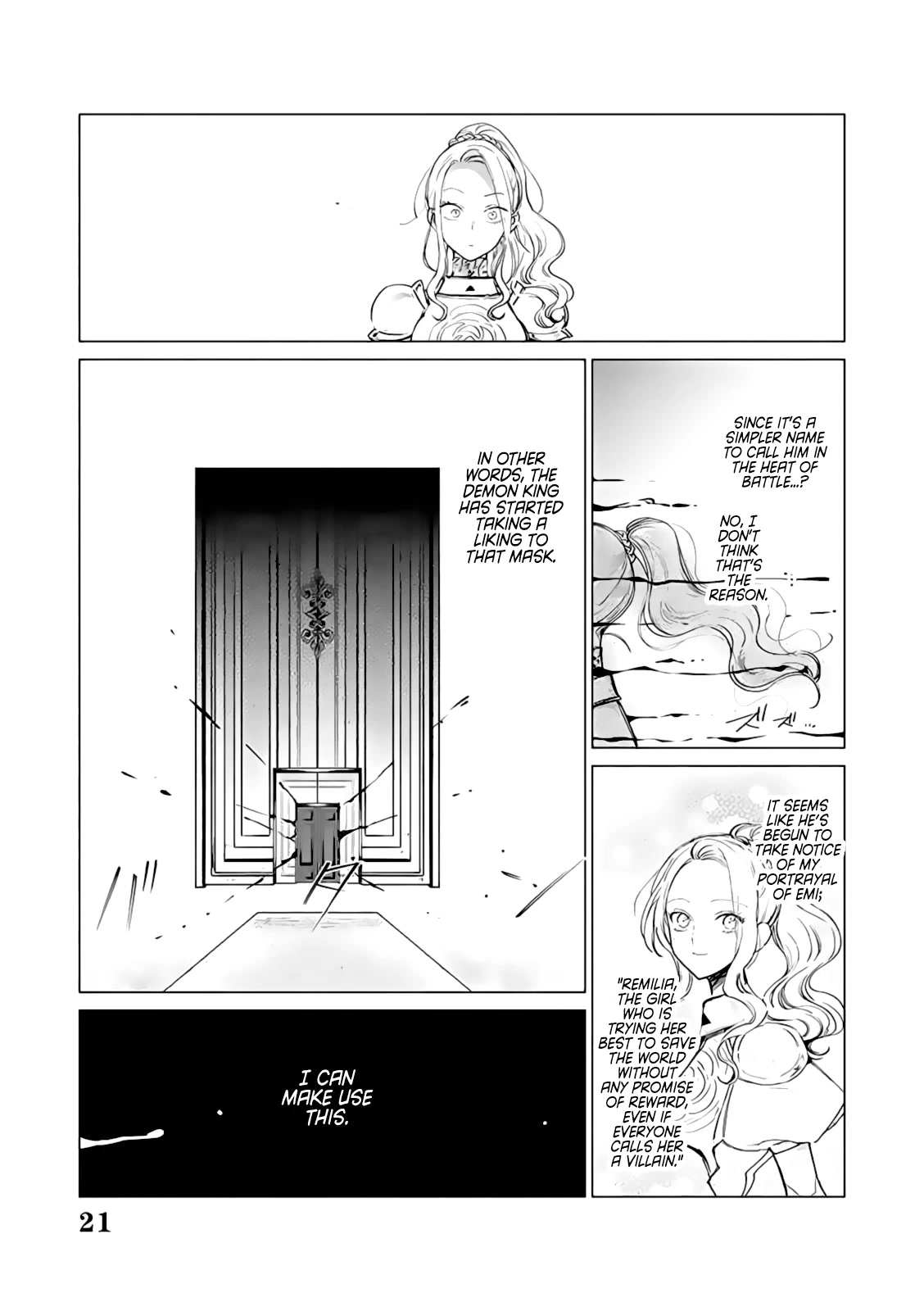 The One Within the Villainess Chapter 10 page 21 - Chapter 10: The Villainess Smiles