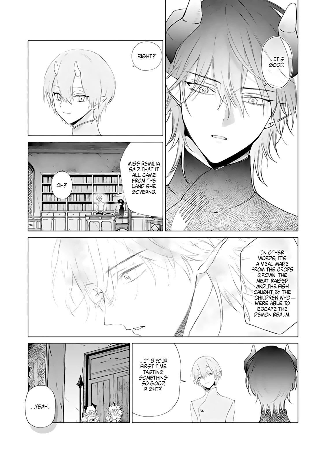 The One Within the Villainess Chapter 10 page 9 - Chapter 10: The Villainess Smiles
