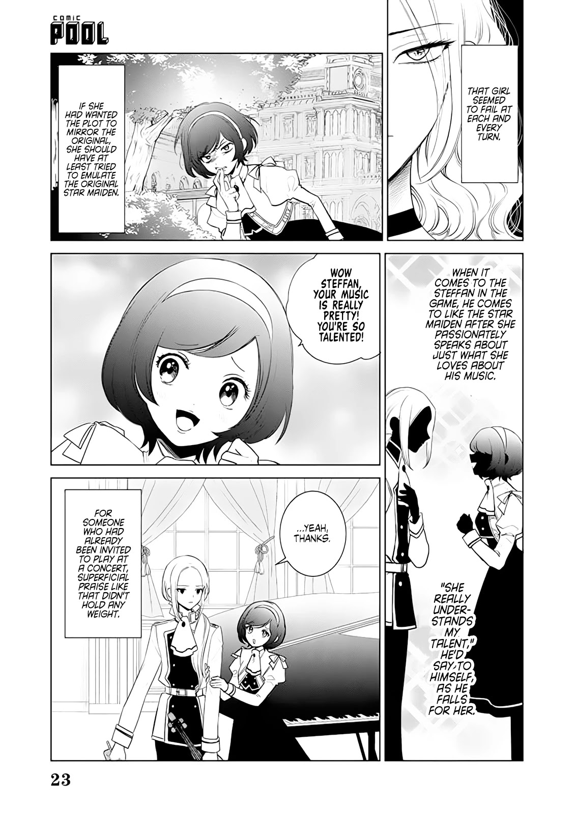 The One Within the Villainess Chapter 2 page 23 - Chapter 2: The Star Maiden's Ugly Lies