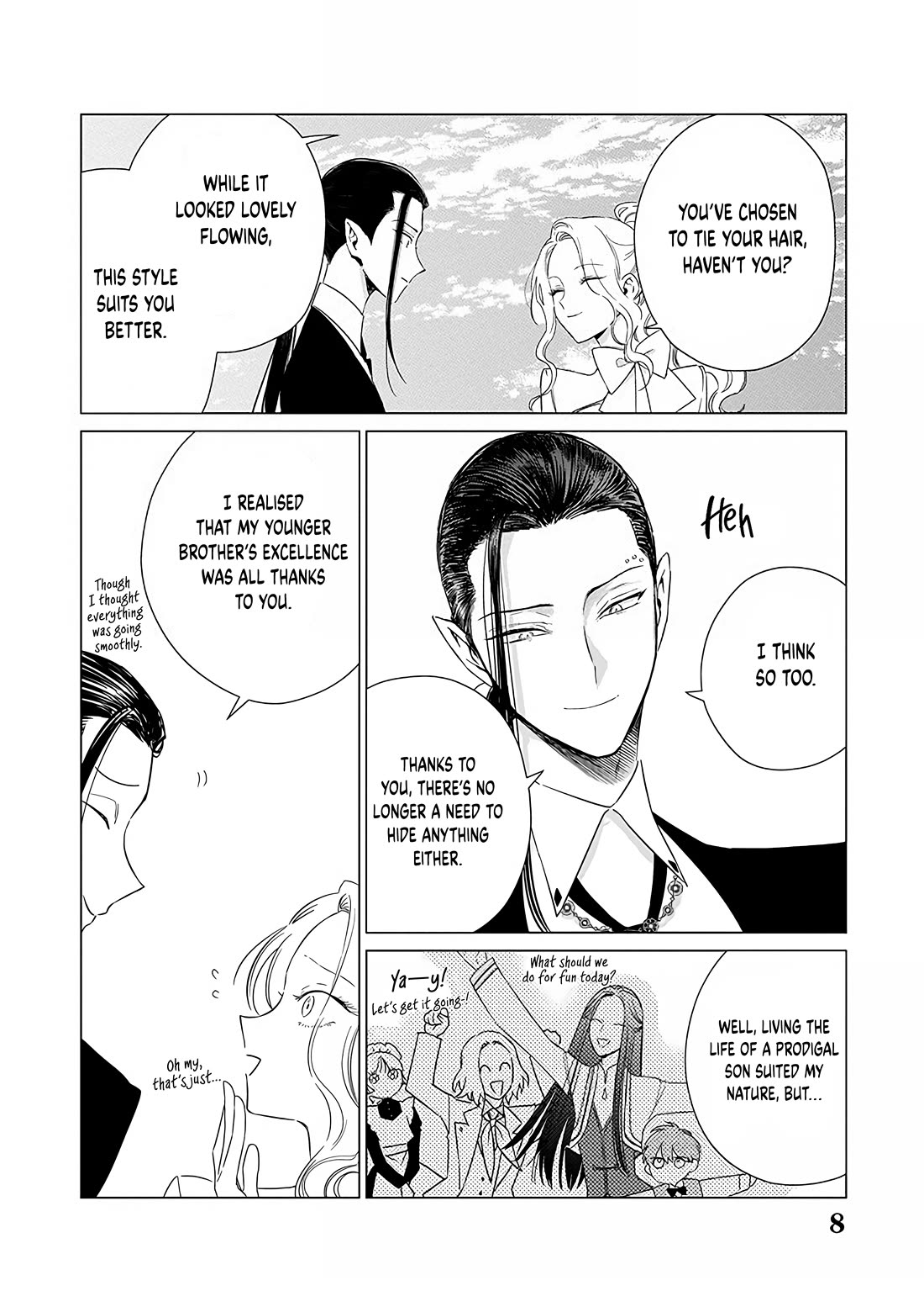The One Within the Villainess Chapter 20 page 9 - Chapter 20: “Dear foolish you”