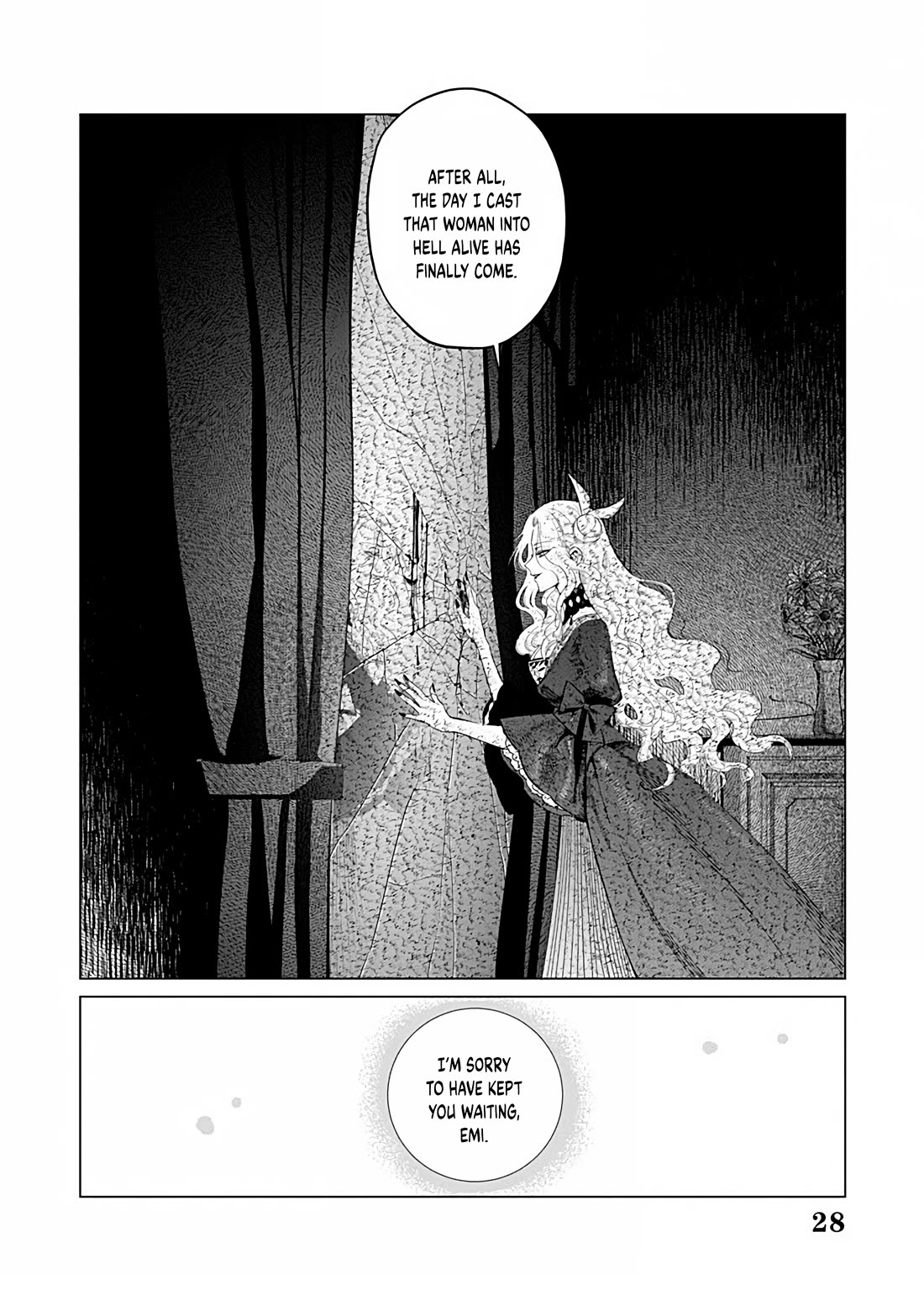 The One Within the Villainess Chapter 23 page 29 - Chapter 23: The Crimson Crescent Moon Takes an Oath