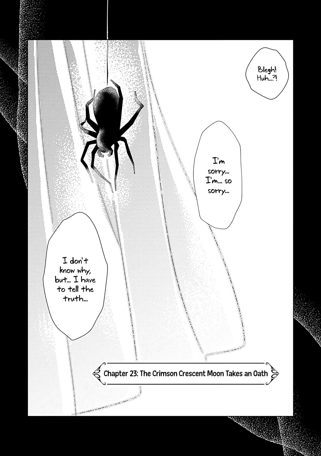 The One Within the Villainess Chapter 23 page 8 - Chapter 23: The Crimson Crescent Moon Takes an Oath