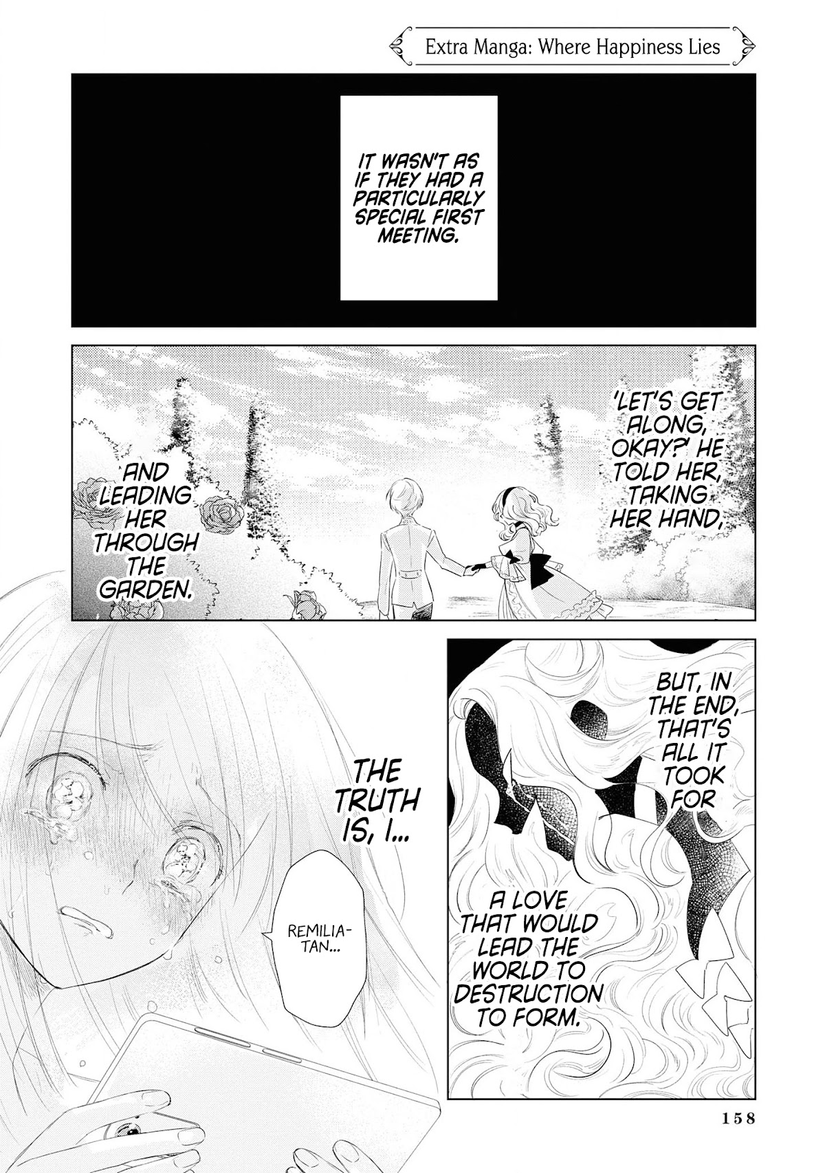 The One Within the Villainess Chapter 3.5 page 1 - Chapter 3.5: Where Happiness Lies