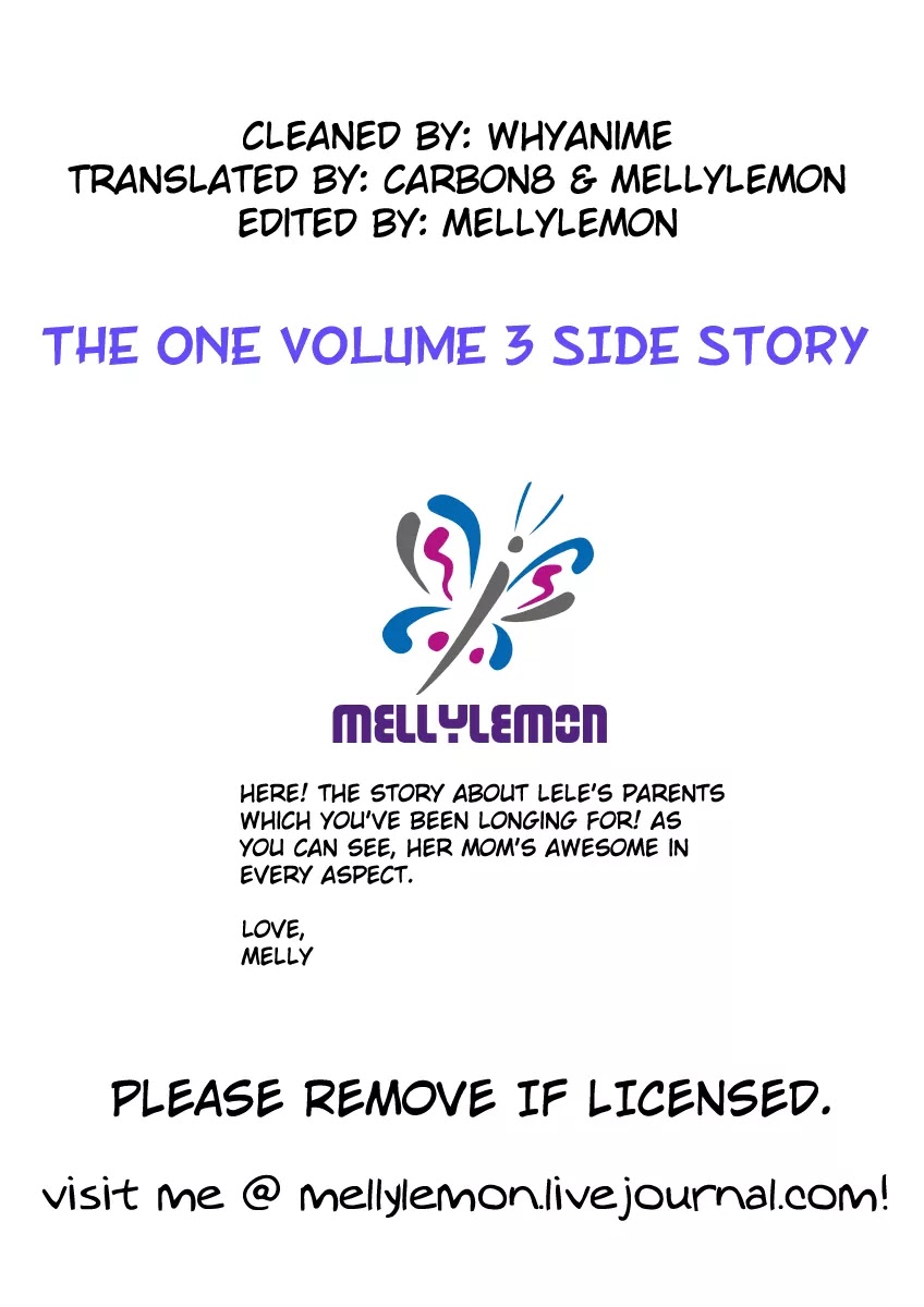 The One Chapter 17.5 page 1 - Chapter 17.5: Side Story