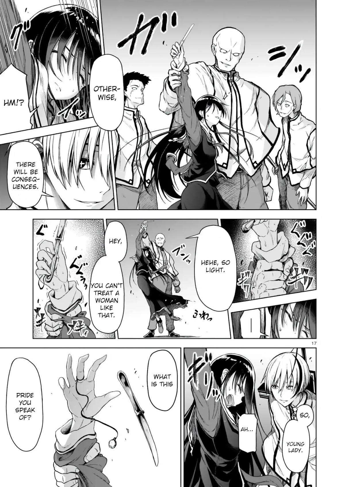 The Onee-sama and the Giant Chapter 1 page 17 - Chapter 1