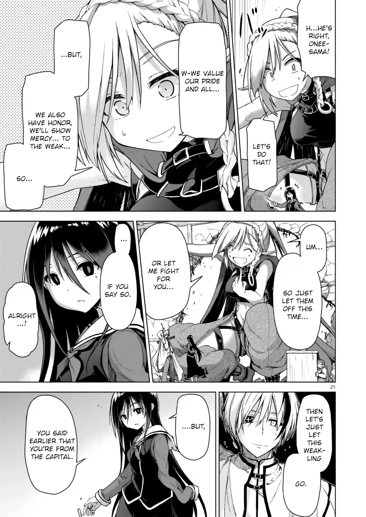 The Onee-sama and the Giant Chapter 1 page 21 - Chapter 1