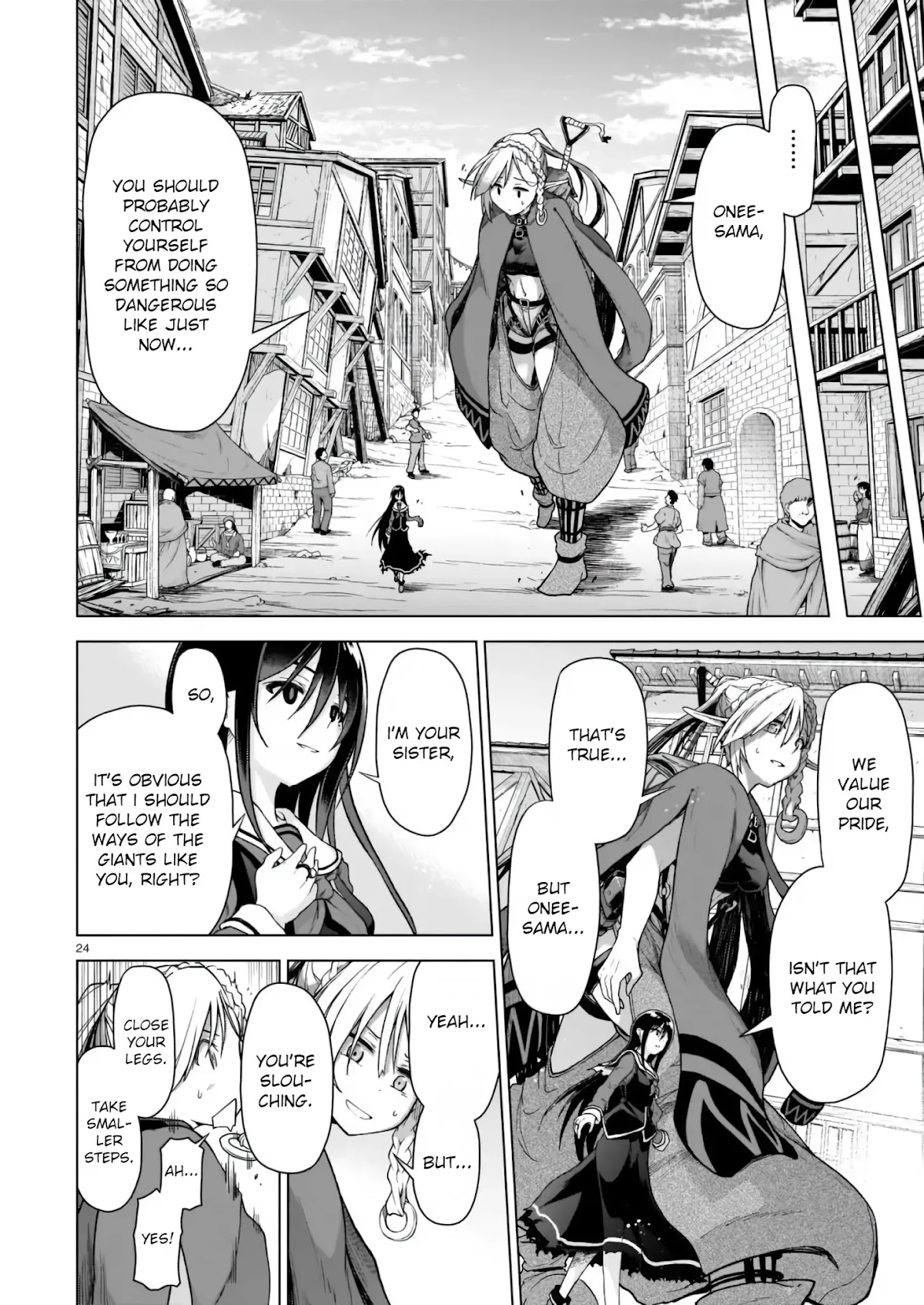 The Onee-sama and the Giant Chapter 1 page 24 - Chapter 1