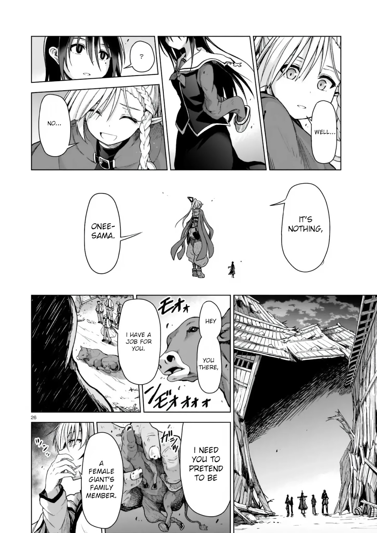 The Onee-sama and the Giant Chapter 1 page 26 - Chapter 1