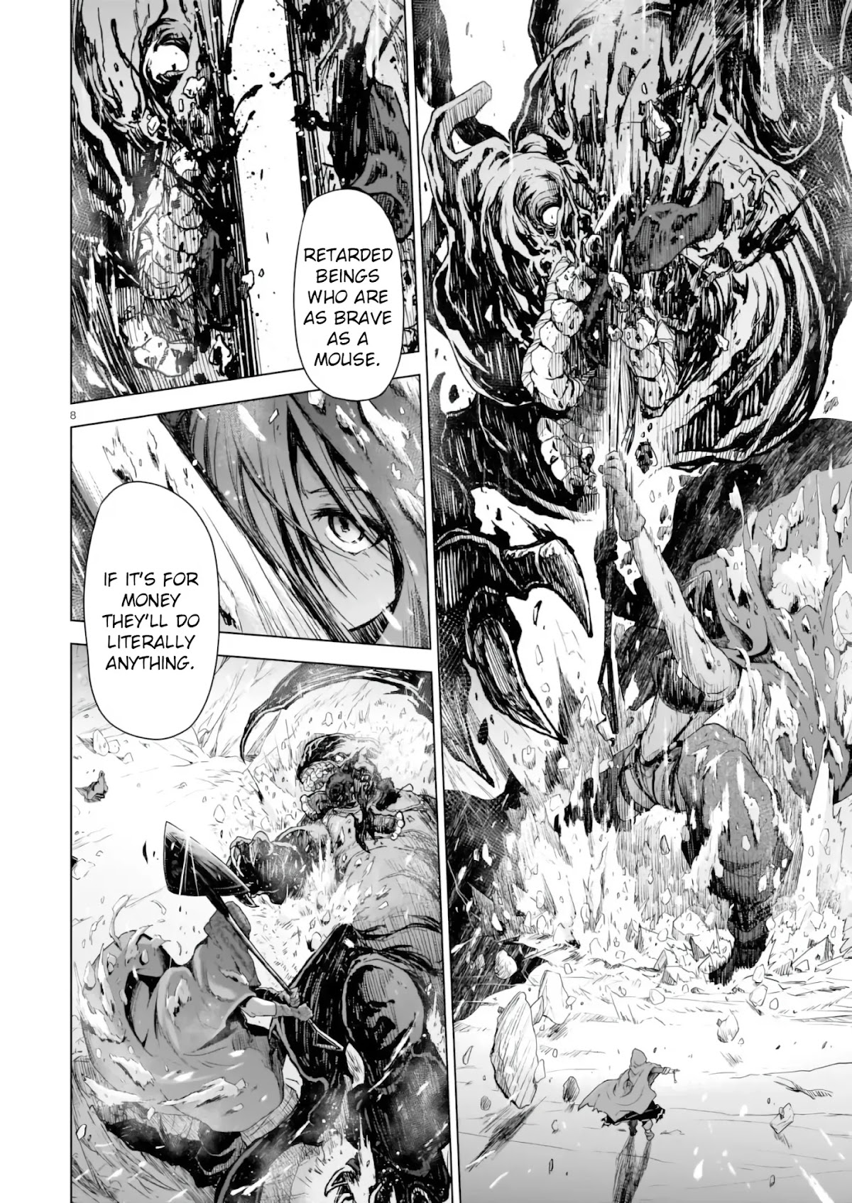 The Onee-sama and the Giant Chapter 1 page 8 - Chapter 1