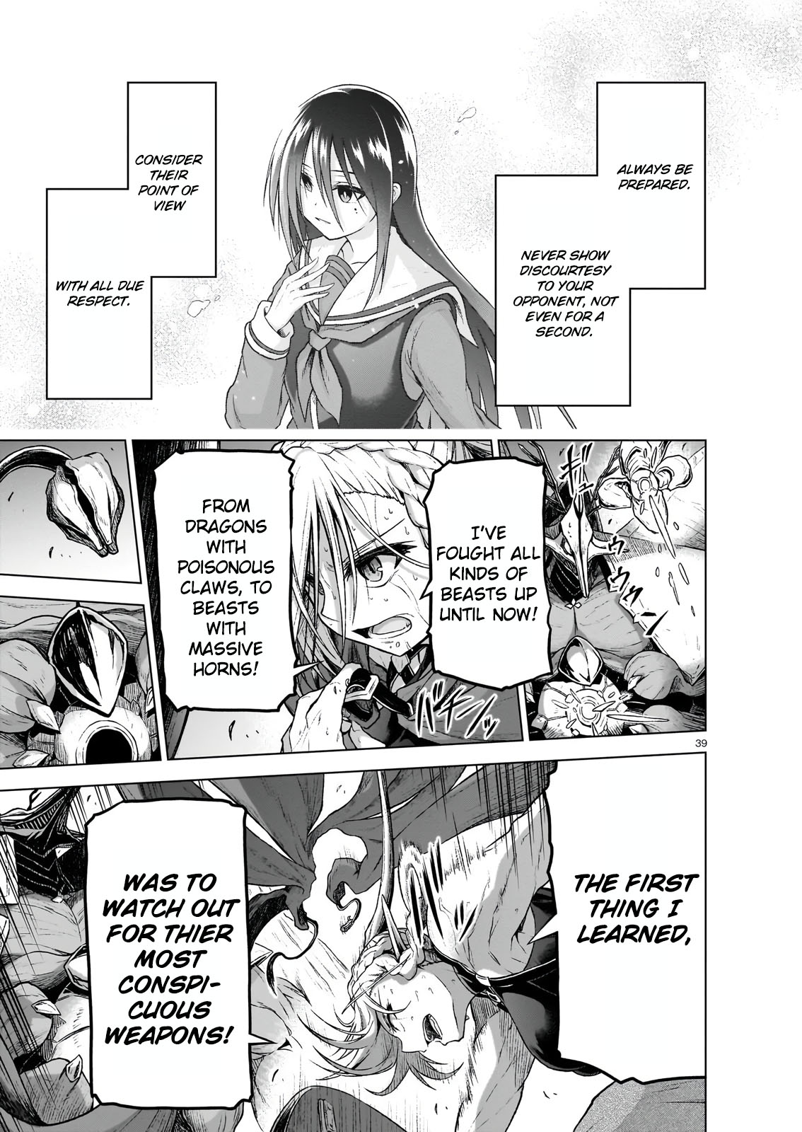 The Onee-sama and the Giant Chapter 10 page 37 - Chapter 10