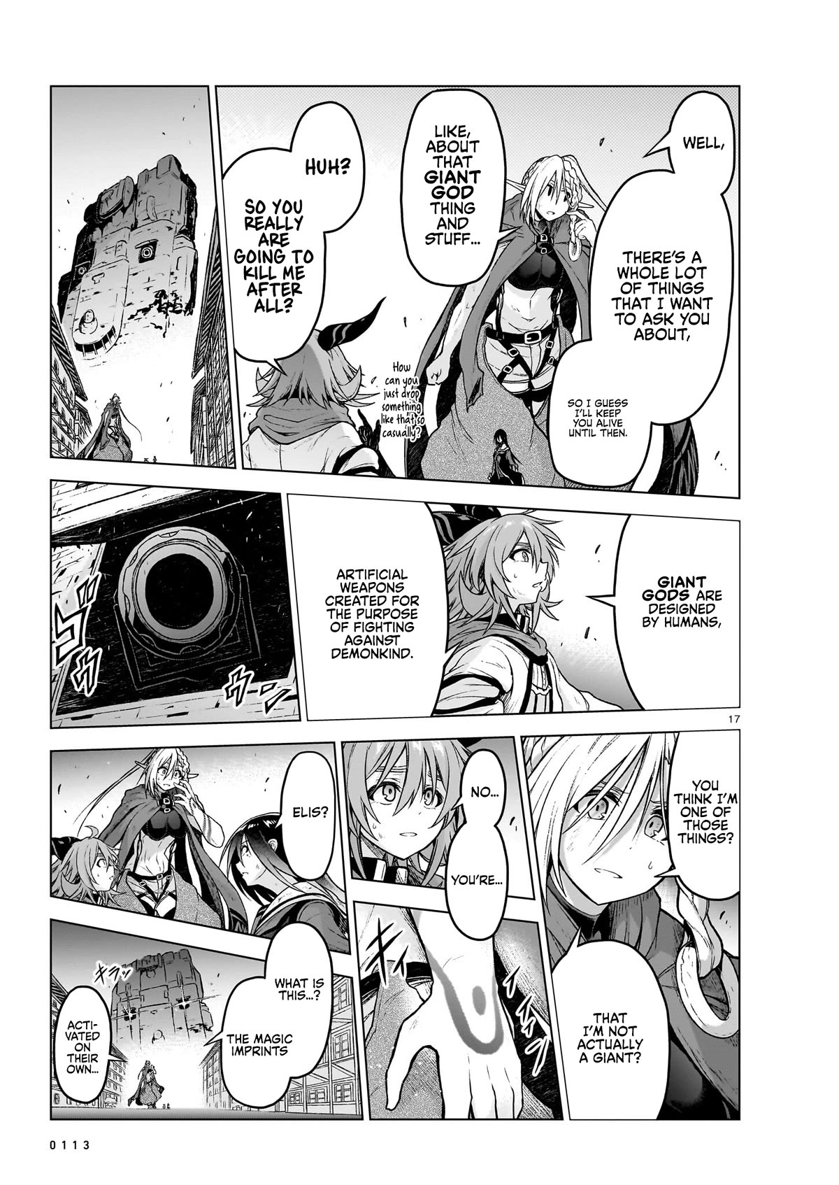The Onee-sama and the Giant Chapter 14 page 17 - Chapter 14