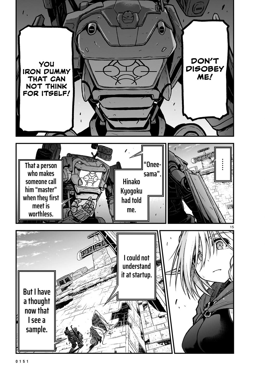 The Onee-sama and the Giant Chapter 16 page 16 - Chapter 16