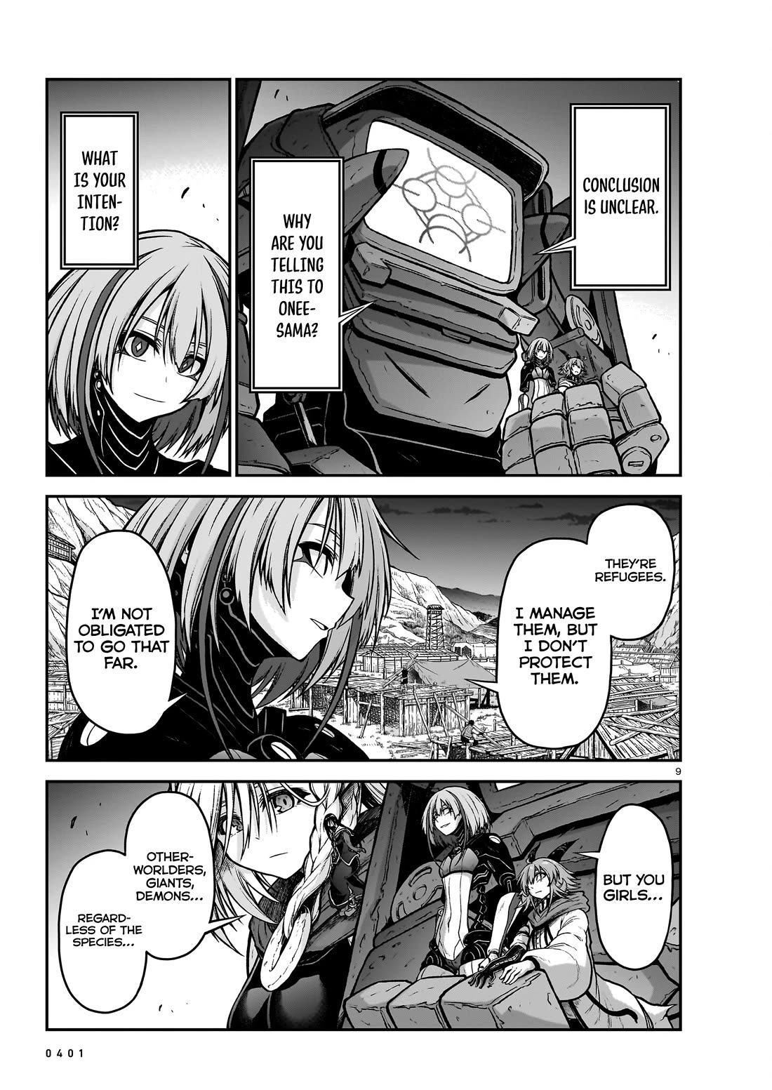 The Onee-sama and the Giant Chapter 19 page 10 - Chapter 19