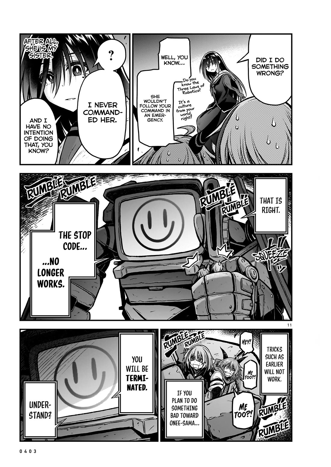 The Onee-sama and the Giant Chapter 19 page 12 - Chapter 19