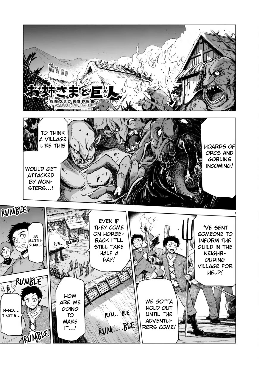 The Onee-sama and the Giant Chapter 2 page 1 - Chapter 2
