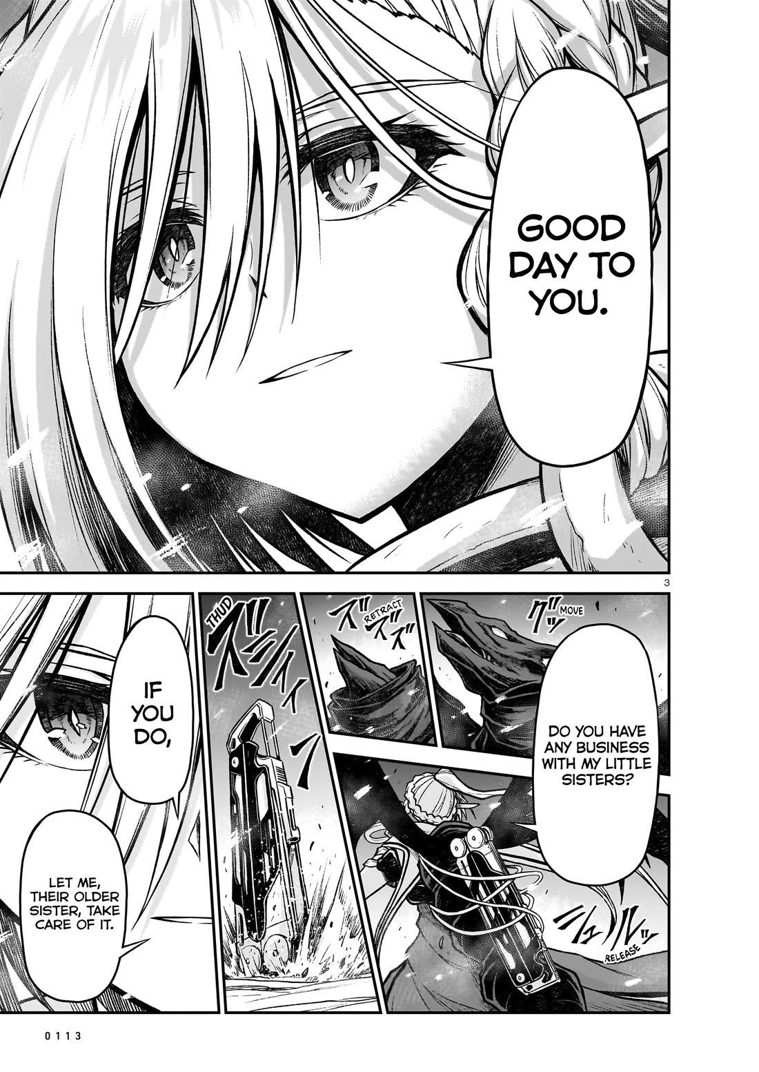 The Onee-sama and the Giant Chapter 21 page 4 - Chapter 21