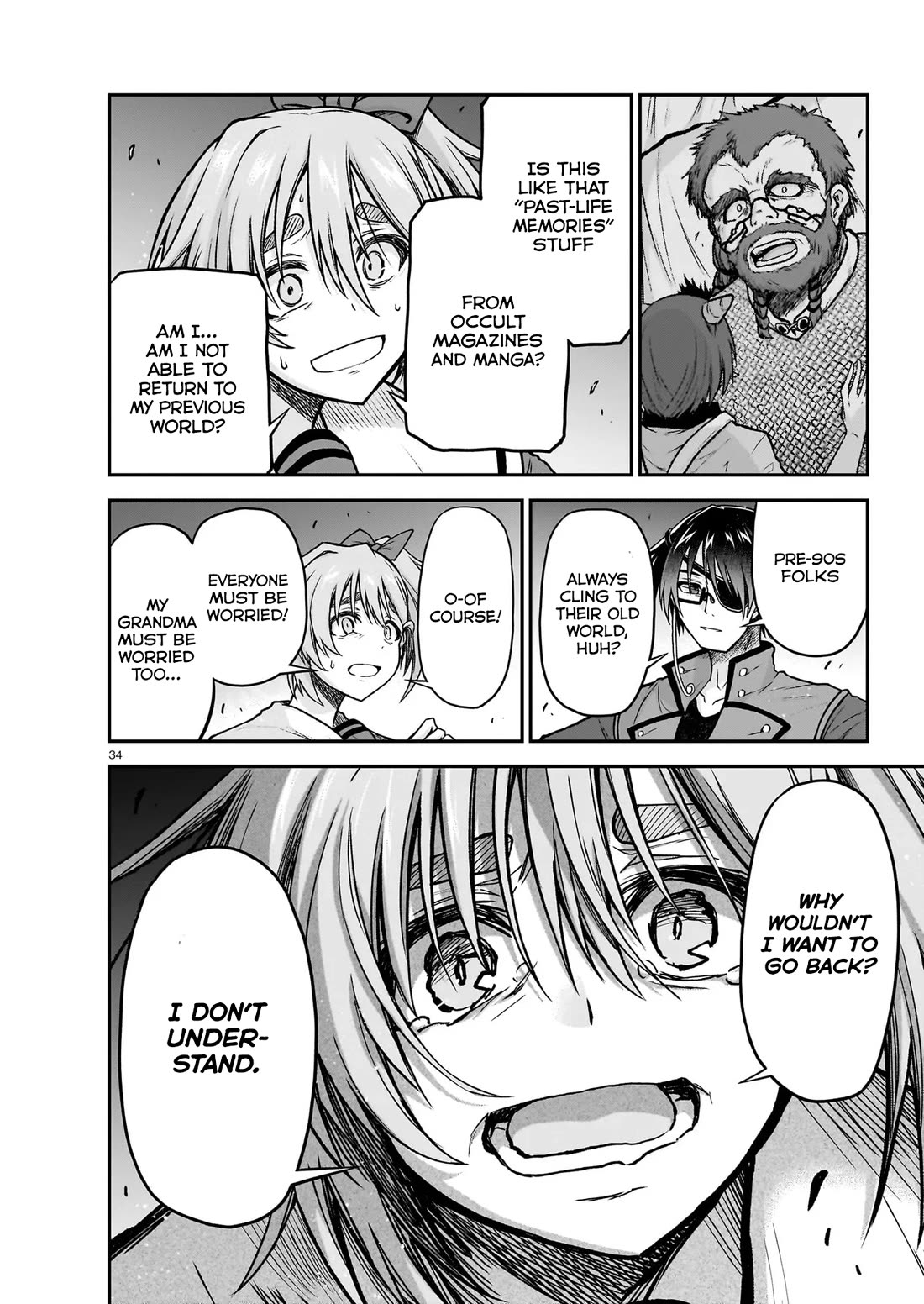 The Onee-sama and the Giant Chapter 22 page 35 - Chapter 22