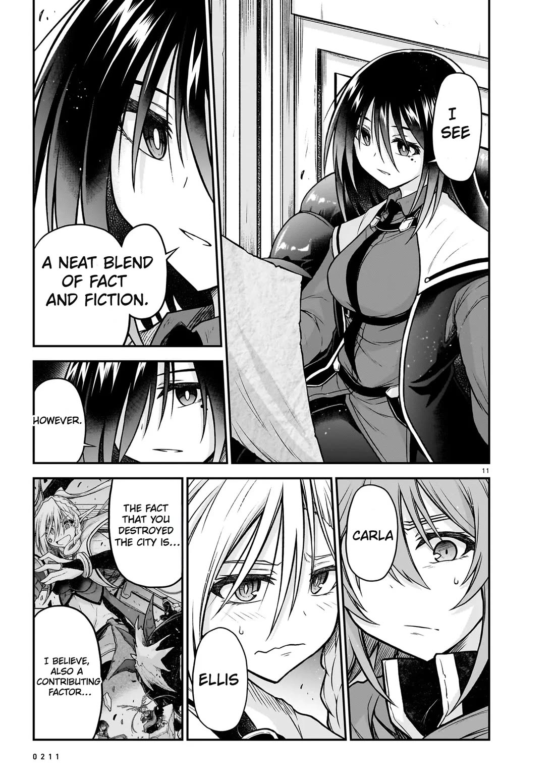 The Onee-sama and the Giant Chapter 23.1 page 11 - Chapter 23.1: Ellis - Her Past and Her Future