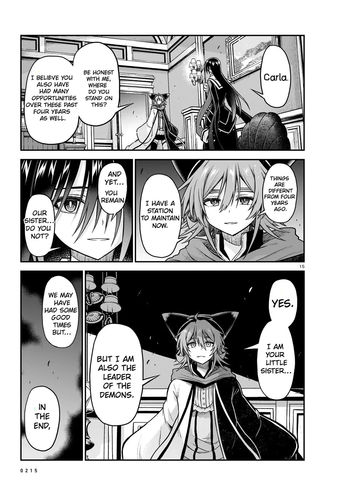 The Onee-sama and the Giant Chapter 23.1 page 15 - Chapter 23.1: Ellis - Her Past and Her Future