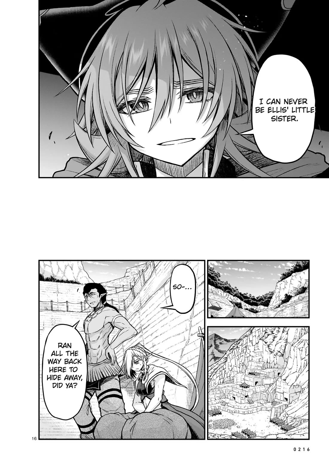 The Onee-sama and the Giant Chapter 23.1 page 16 - Chapter 23.1: Ellis - Her Past and Her Future