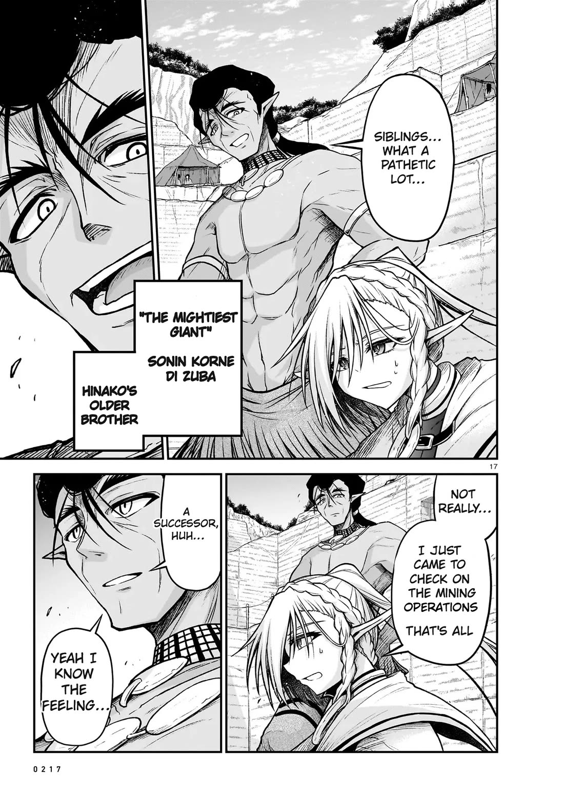 The Onee-sama and the Giant Chapter 23.1 page 17 - Chapter 23.1: Ellis - Her Past and Her Future