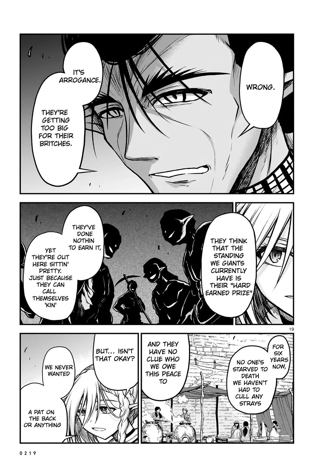 The Onee-sama and the Giant Chapter 23.1 page 19 - Chapter 23.1: Ellis - Her Past and Her Future