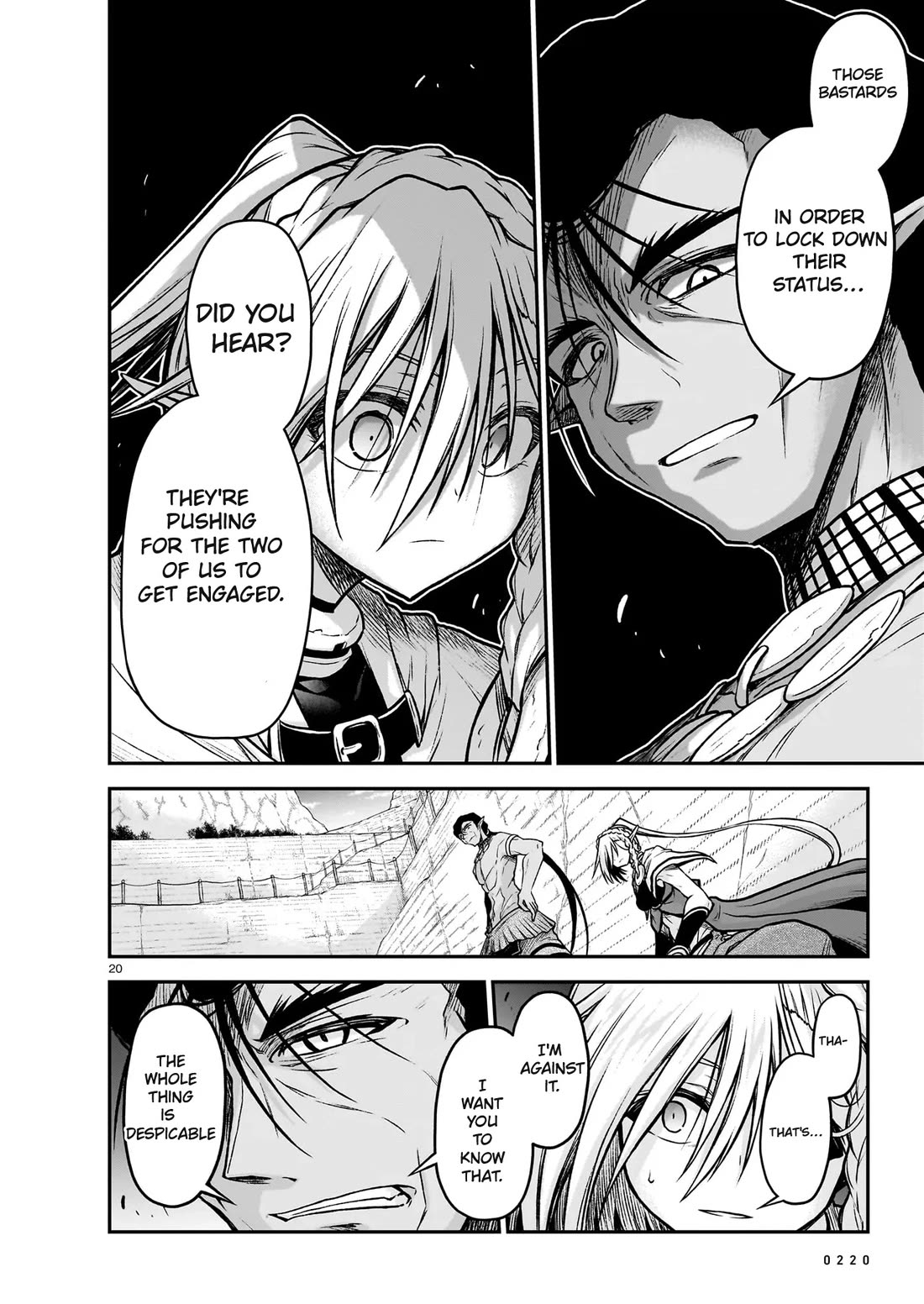 The Onee-sama and the Giant Chapter 23.1 page 20 - Chapter 23.1: Ellis - Her Past and Her Future