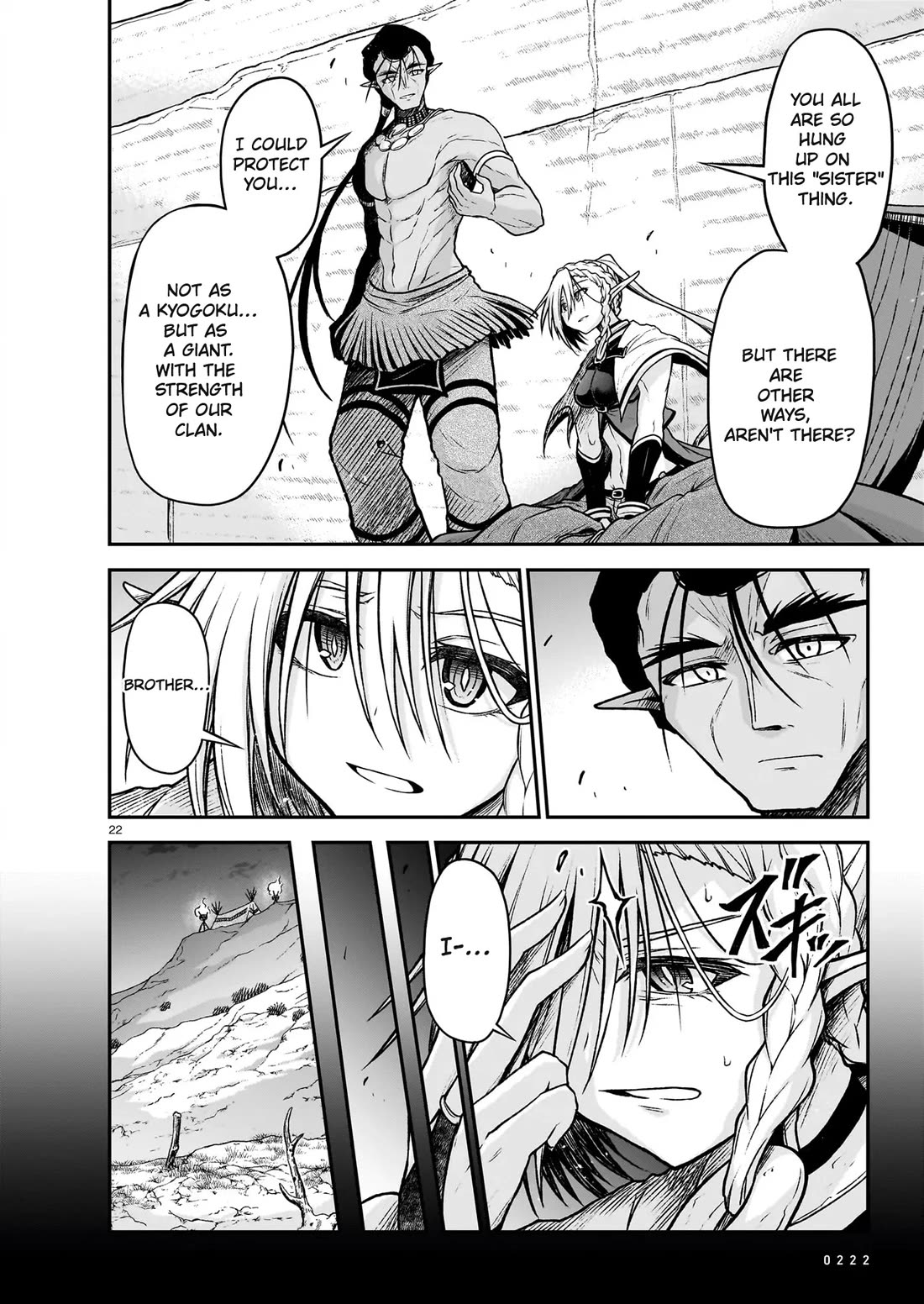The Onee-sama and the Giant Chapter 23.1 page 22 - Chapter 23.1: Ellis - Her Past and Her Future