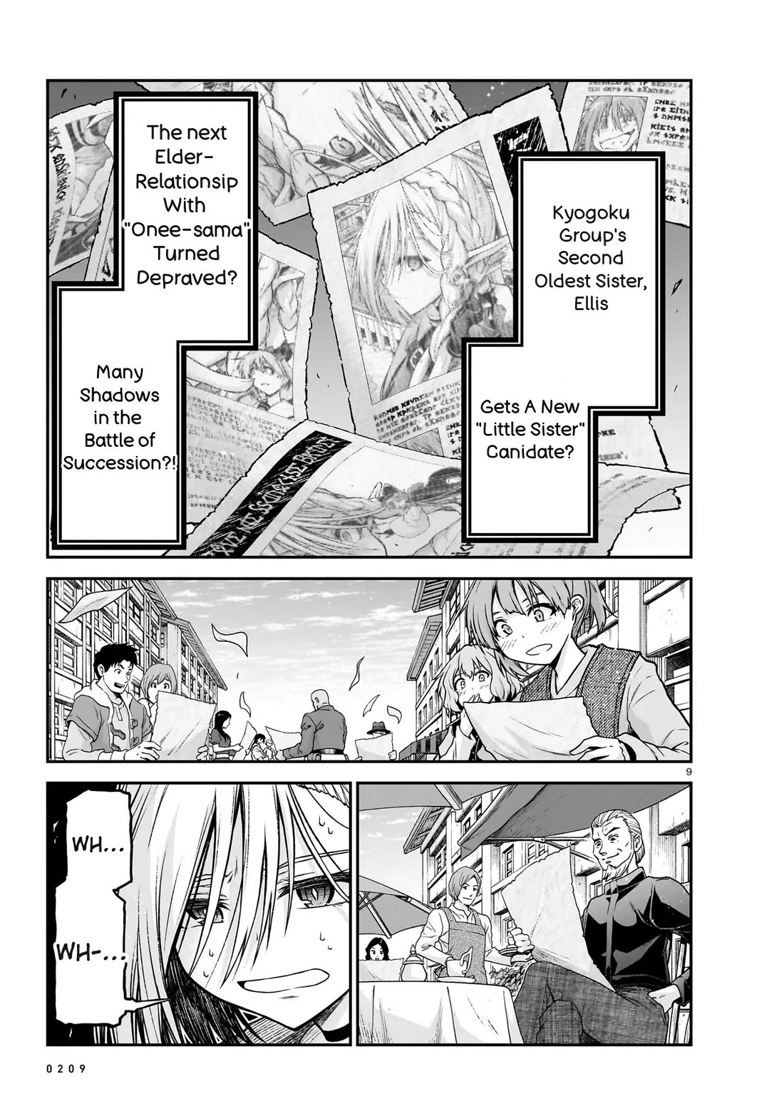 The Onee-sama and the Giant Chapter 23.1 page 9 - Chapter 23.1: Ellis - Her Past and Her Future