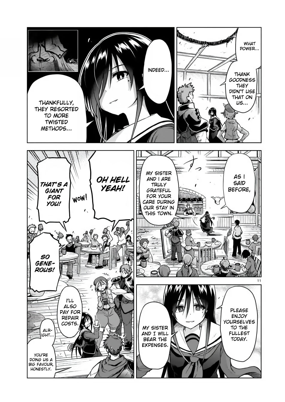 The Onee-sama and the Giant Chapter 3 page 11 - Chapter 3