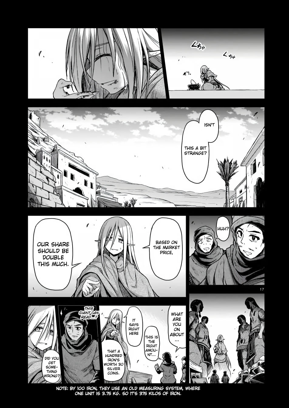 The Onee-sama and the Giant Chapter 3 page 17 - Chapter 3