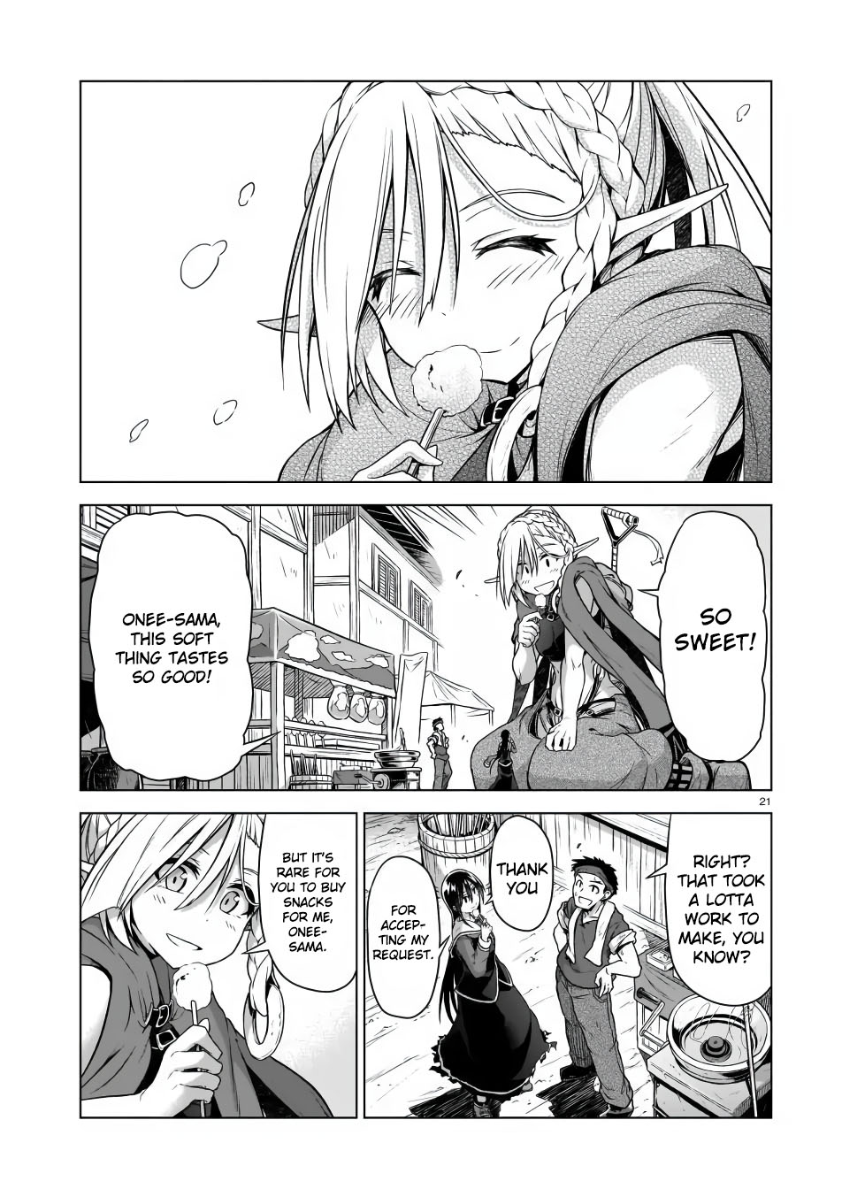 The Onee-sama and the Giant Chapter 3 page 21 - Chapter 3