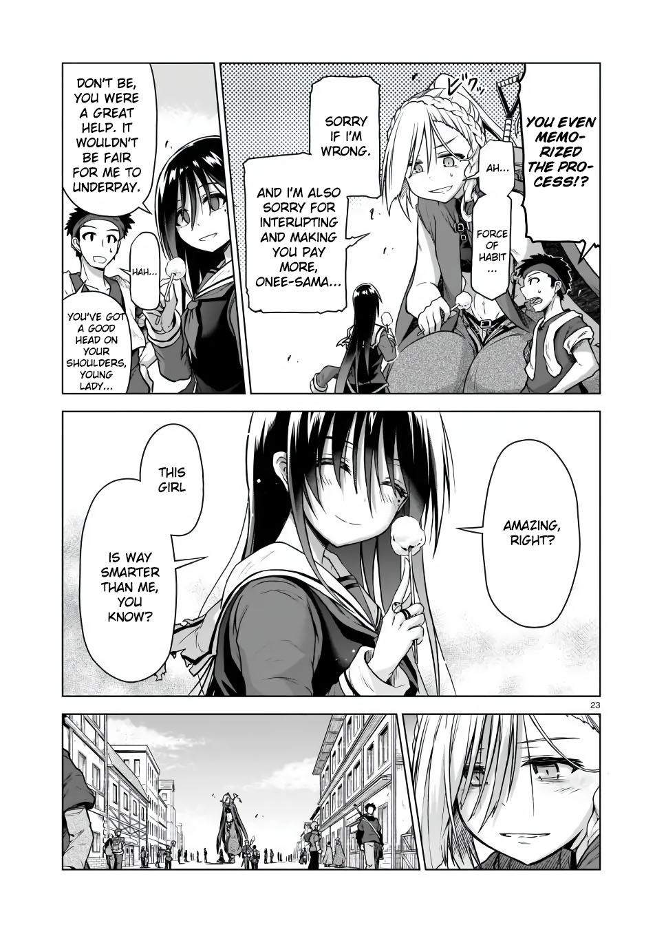 The Onee-sama and the Giant Chapter 3 page 23 - Chapter 3