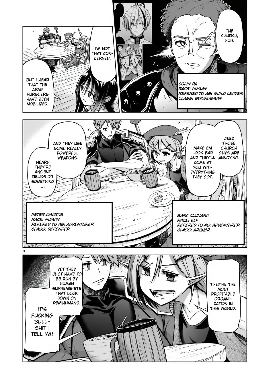 The Onee-sama and the Giant Chapter 3 page 8 - Chapter 3