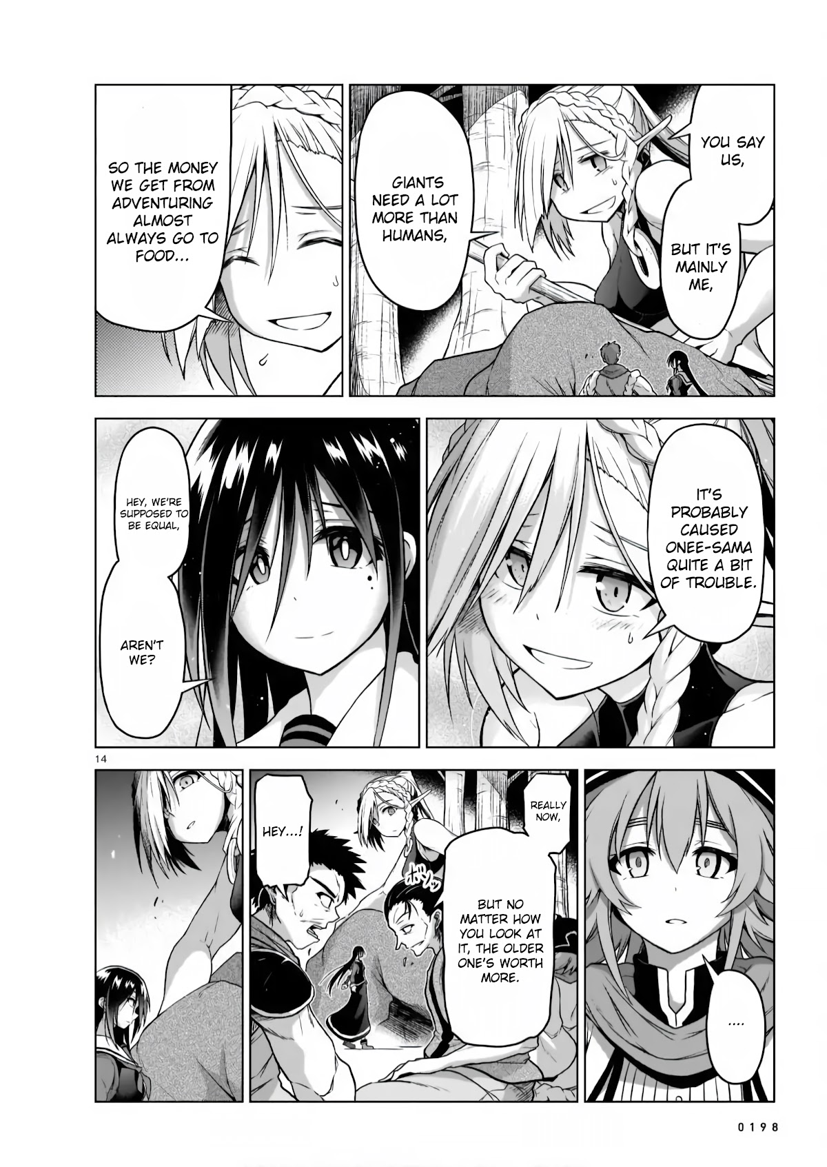 The Onee-sama and the Giant Chapter 4 page 13 - Chapter 4