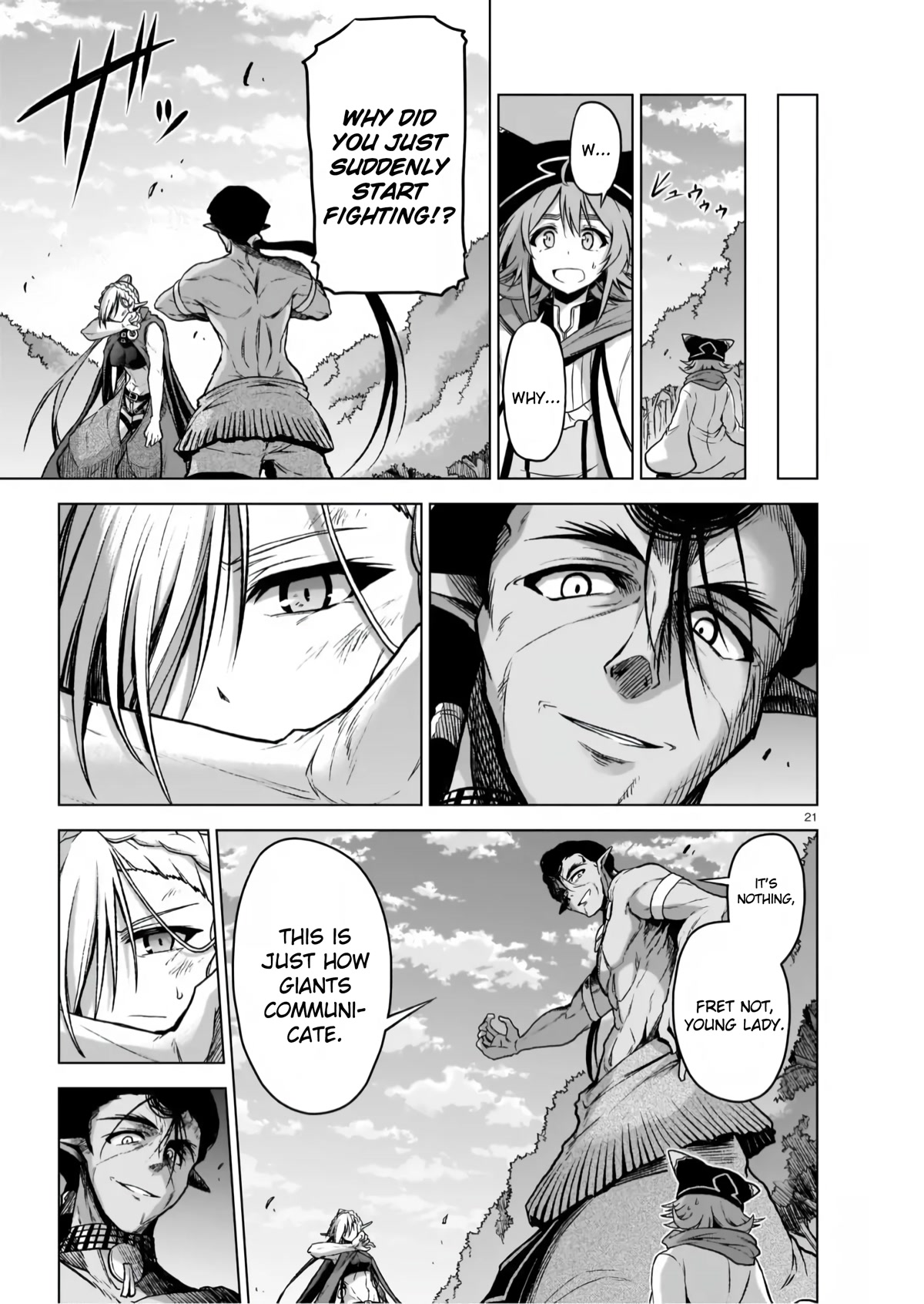 The Onee-sama and the Giant Chapter 5 page 21 - Chapter 5