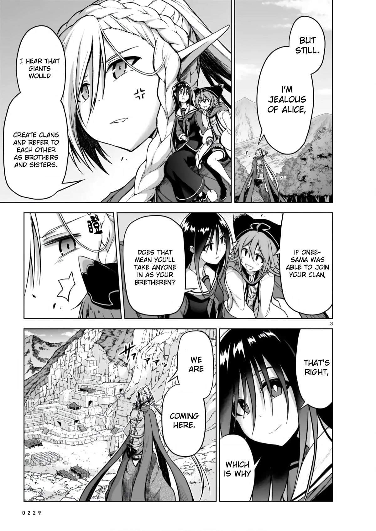 The Onee-sama and the Giant Chapter 5 page 3 - Chapter 5