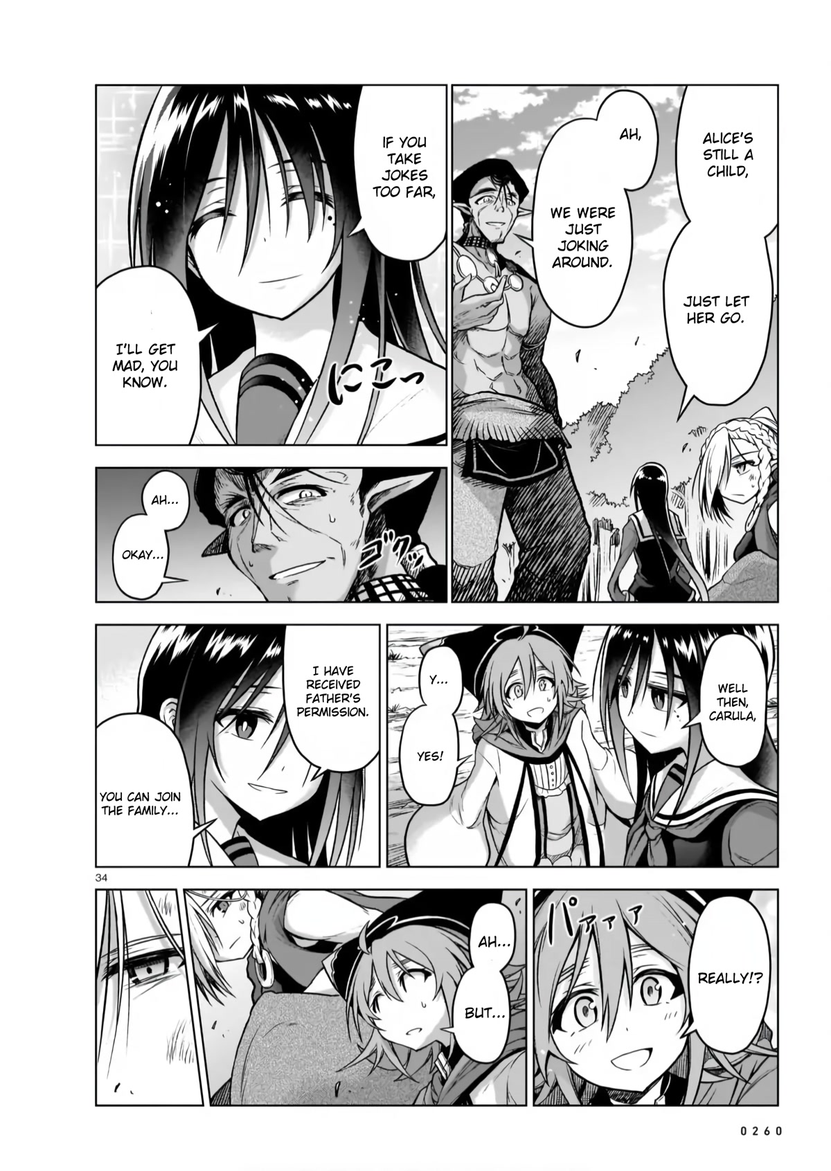 The Onee-sama and the Giant Chapter 5 page 34 - Chapter 5