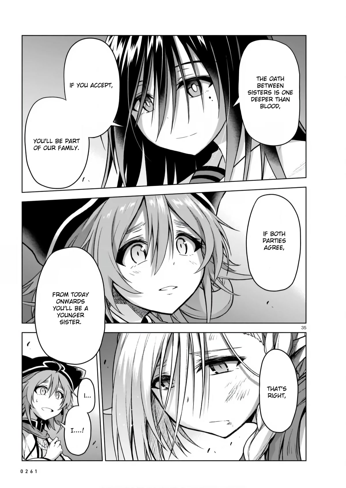 The Onee-sama and the Giant Chapter 5 page 35 - Chapter 5